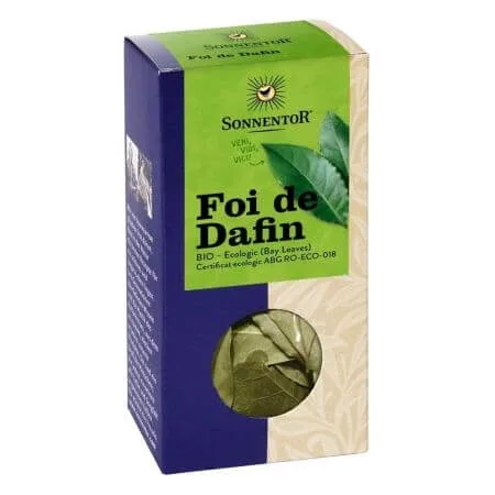 Condiment foi de dafin Bio, 10 g, Sonnentor — preț și oferte