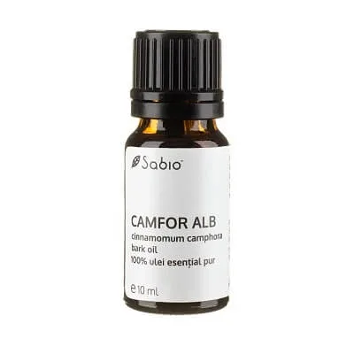CAMFOR ALB, ulei esențial (cinnamomum camphora), 10 ml, Sabio — preț și oferte