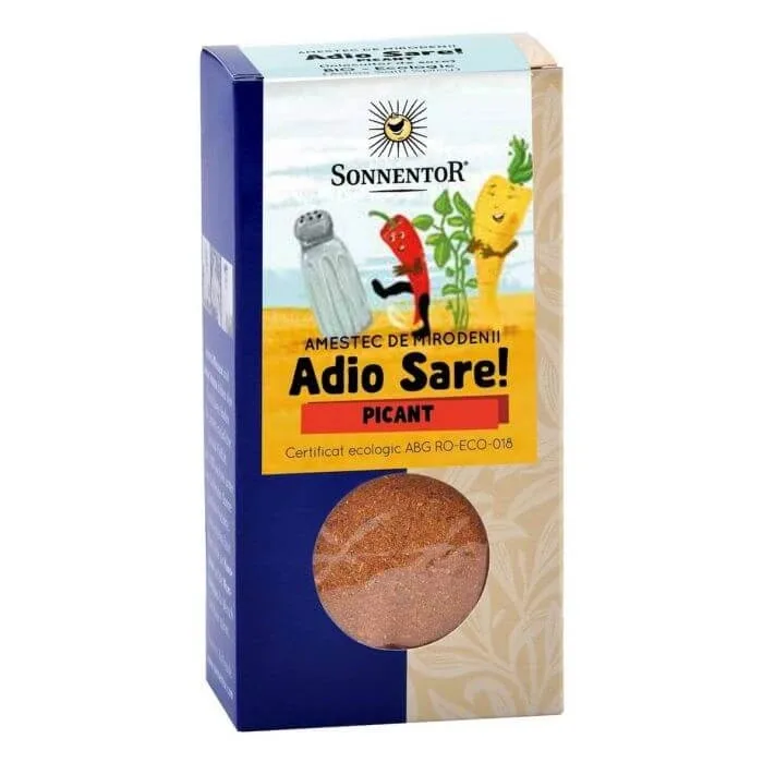 Condiment amestec picant Bio, Adio sare, 50 g, Sonnentor — preț și oferte