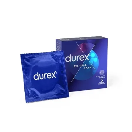 Prezervative Extra Safe, 3 bucati, Durex — preț și oferte