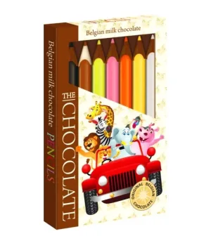 Creioane din ciocolată belgiană, 100 g, The Chocolate  