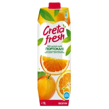 Suc natural de portocale, 1000 ml, Creta Fresh — preț și oferte