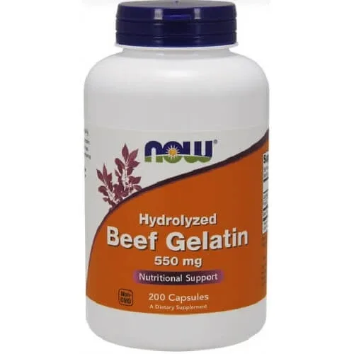 Colagen hidrolizat din Vita 550 mg x 200 capsule, Now Foods — preț și oferte