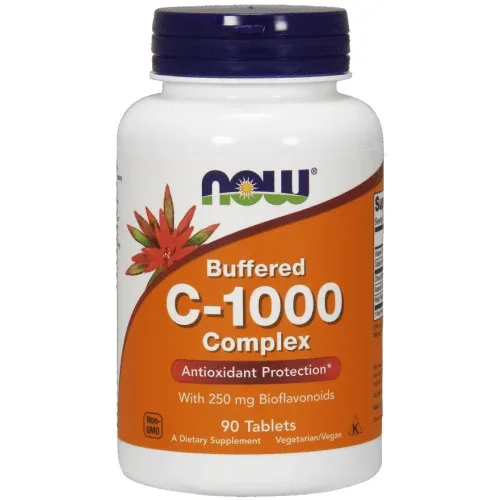 Vitamina C-1000 mg Complex Tamponata x 90 tablete, Now Foods — preț și oferte