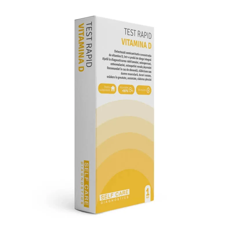 Test rapid pentru Vitamina D, 1 bucata, Veda Lab — preț și oferte