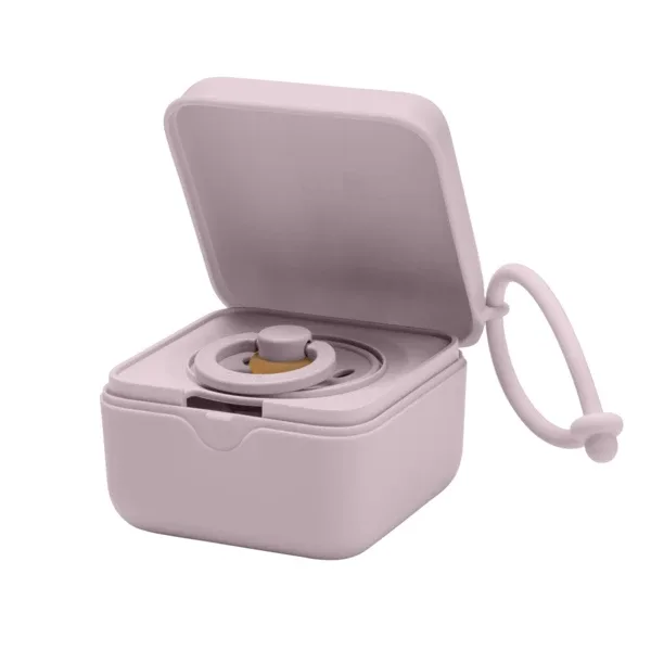 Cutie multifuctionala pentru depozitare suzete, Dusky Lilac, Bibs — preț și oferte