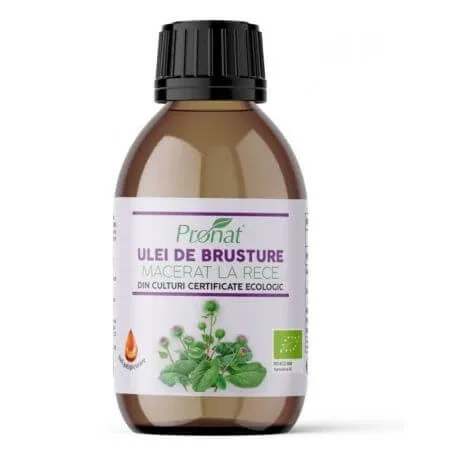 Ulei Bio de brusture macerat la rece, 100 ml, Pronat — preț și oferte