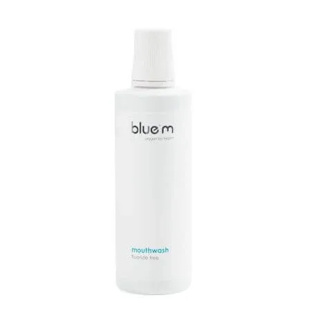 Apa de gura fara fluor, 500 ml, Blue M — preț și oferte