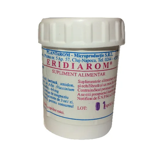 Eridiarom, 50 comprimate – Plantarom — preț și oferte