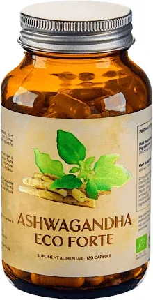 Aronia Charlottenburg Ashwagandha ECO Capsule, 120 caps — preț și oferte