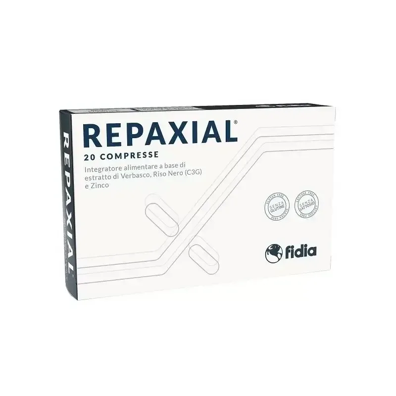 Repaxial, supliment pentru ochi, 20 comprimate, Fidia Farmaceutici — preț și oferte