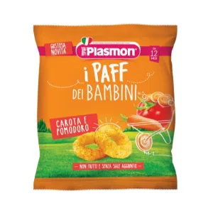 Pufuleti cu rosii si morcovi, +12 luni, Plasmon