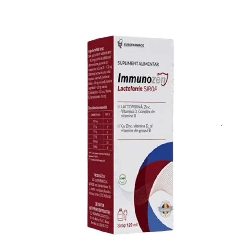 Sirop Immunozen Lactoferrin, 120 ml, Eurofarmaco — preț și oferte