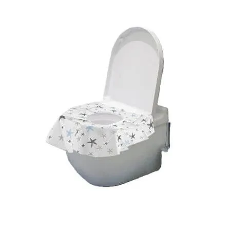 Set 10 protectii de unica folosinta pentru colacul de toaleta, BabyJem — preț și oferte