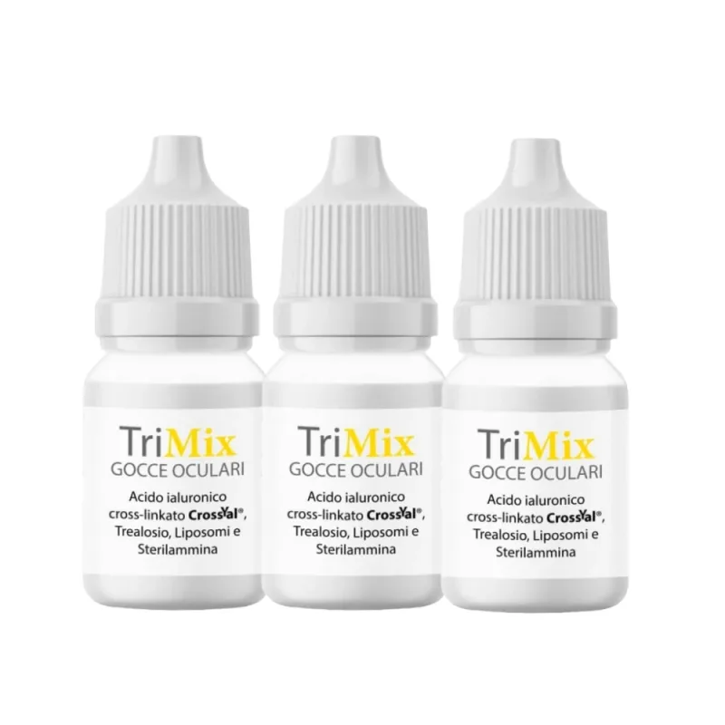 TriMix picături oculare, 3 x 8 ml, Offhealth — preț și oferte