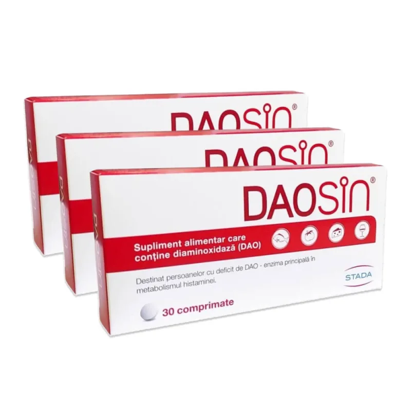 Daosin Pachet, 3 x 30 comprimate, Stada — preț și oferte