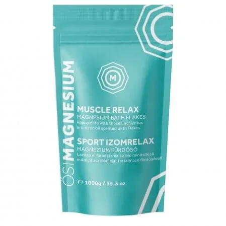 Fulgi de baie cu magneziu si eucalipt, 1 kg, Osimagnesium — preț și oferte