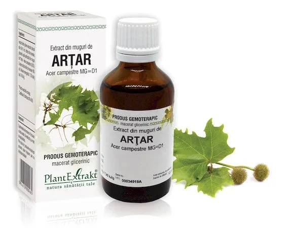 Extract muguri artar x 50ml (PLX) PLANTEXTRAKT — preț și oferte