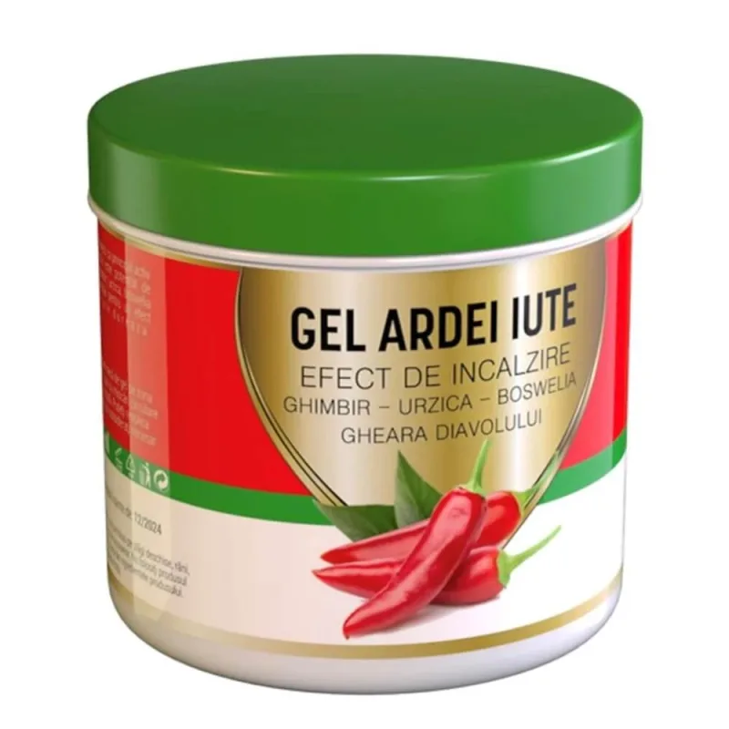 Gel cu efect de încălzire Ardei Iute, 275 ml, Praemium  — preț și oferte