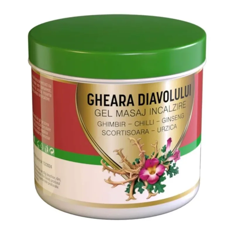 Gel de masaj cu efect de incalzire Gheara Diavolului, 275 ml, Praemium — preț și oferte