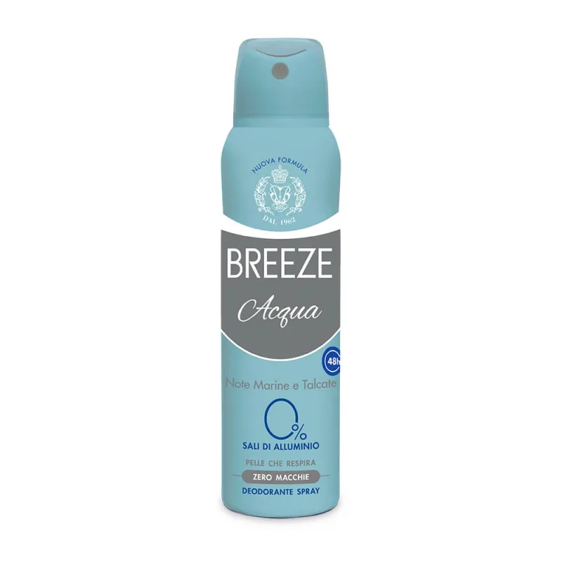 Deodorant spray fara aluminiu Acqua, 150 ml, Breeze — preț și oferte