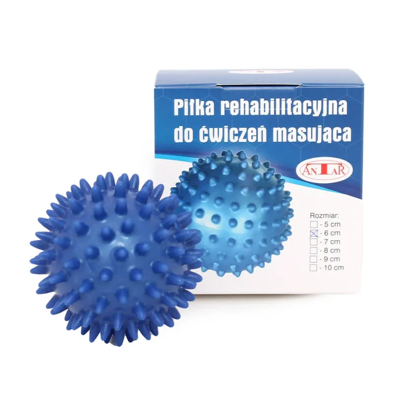 Minge de masaj pentru recuperare albastra Antar, 6 cm, 1 bucata, Biogenetix — preț și oferte