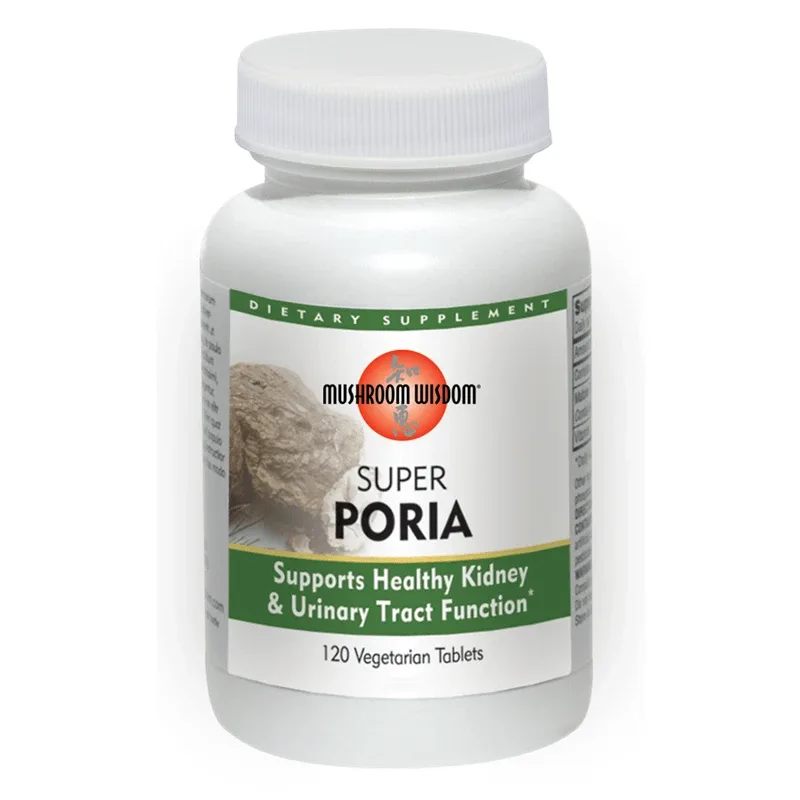 Super Poria Mushroom Wisdom, 120 tablete vegetale, Secom — preț și oferte