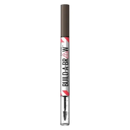 Creion de sprancene + gel de fixare Build a Brow, 262 Black Brown, 1.4 g, Maybelline Maybelline New York — preț și oferte