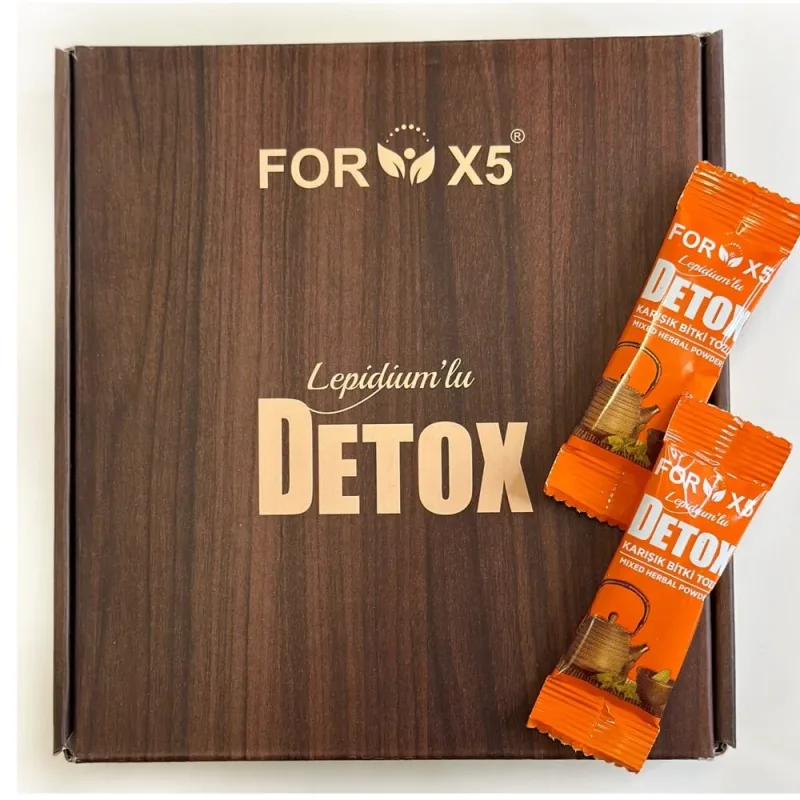 Ceai de slăbit Lepidium'lu Detox, 30 x 4 g, For X5 — preț și oferte
