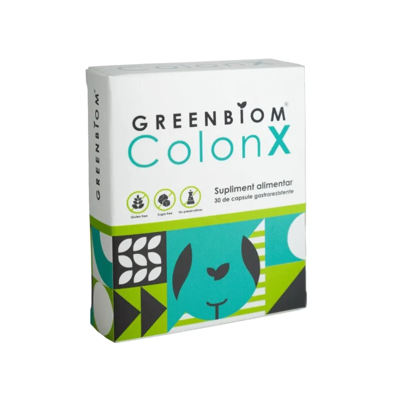 ColonX, 30 capsule, Greenbiom — preț și oferte