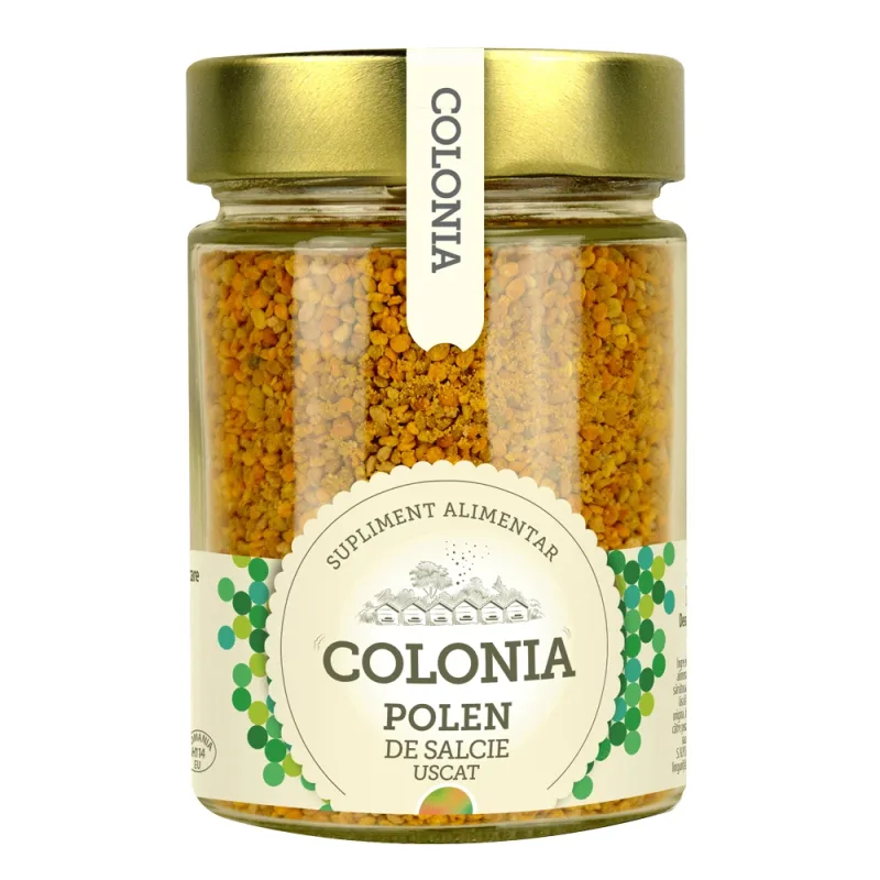 Polen de salcie uscat Colonia, 200 g, Evicom Honey — preț și oferte