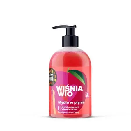 Sapun lichid cu cirese si vanilie Tutti Frutti, 500 ml, Farmona — preț și oferte
