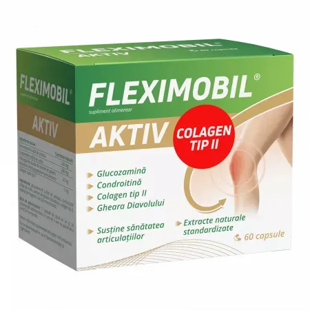 Fleximobil Aktiv, 60 capsule, Fiterman Pharma — preț și oferte