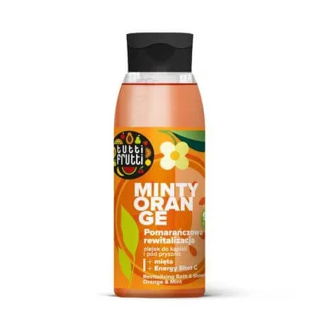 Ulei de dus cu portocale si menta Tutti Frutti, 400 ml, Farmona — preț și oferte