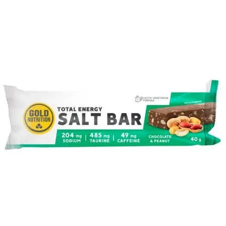 Baton sarat cu ciocolata si alune Endurance, 40 g, Gold Nutrition — preț și oferte