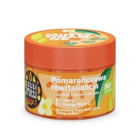 Scrub pentru corp cu portocale si menta Tutti Frutti, 300 g, Farmona — preț și oferte