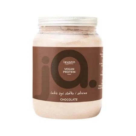 Shake proteic vegan cu gust de ciocolata Levann, 500 g, Foods by Ann — preț și oferte