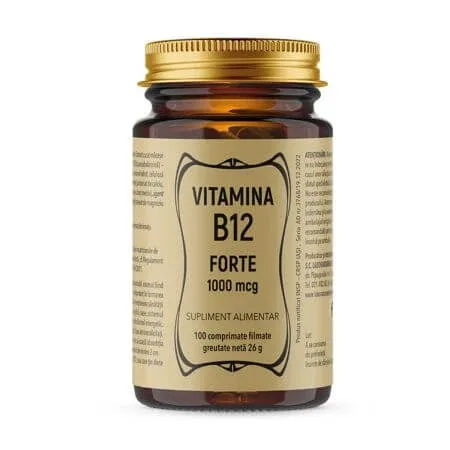 Vitamina B12, 1000 mcg, 100 comprimate, Remedia Laboratoarele Remedia — preț și oferte