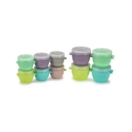 Set 10 recipiente Snap&Go, 6 x 59 ml + 4 x 118 ml, Melii — preț și oferte