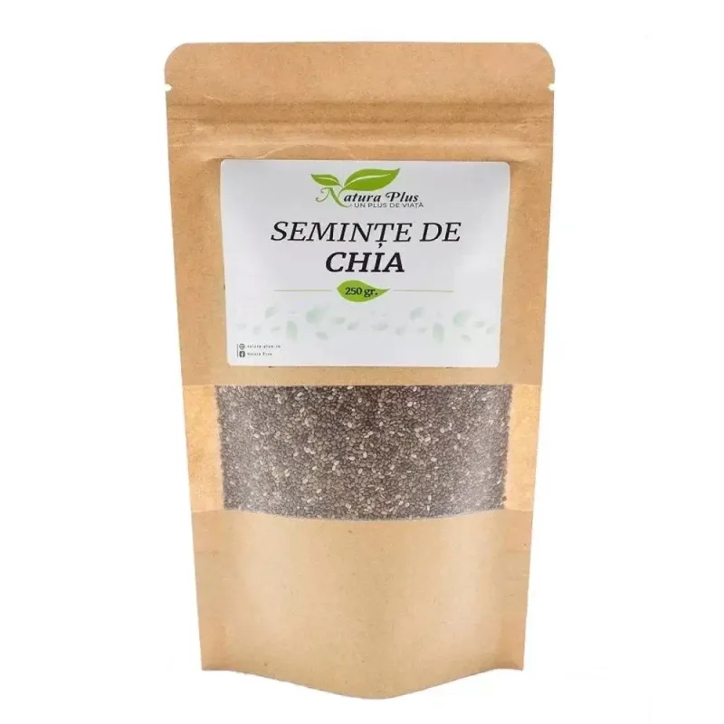 Chia Seminte, 250 g, Natura Plus — preț și oferte