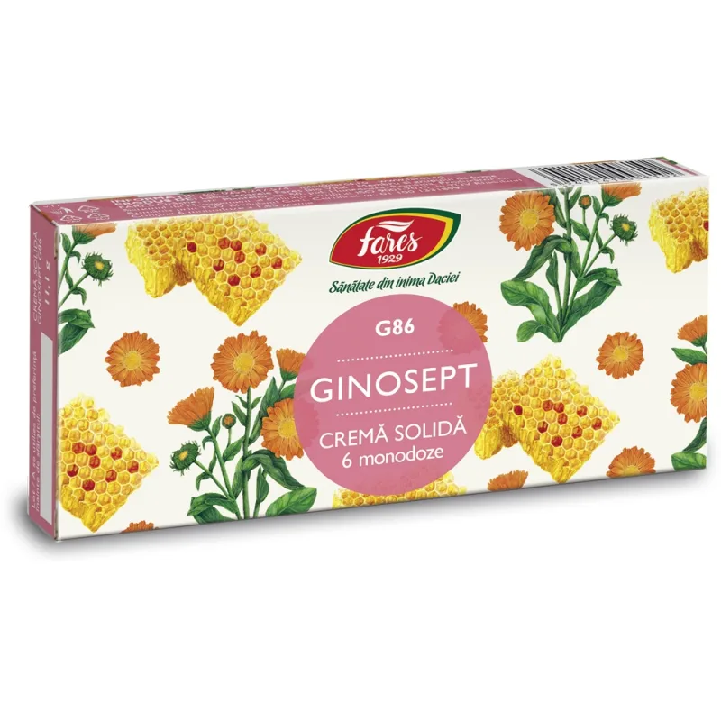 Ginosept Crema Solida, 6 Monodoze, Fares — preț și oferte