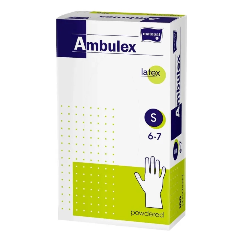Manusi de examinare din latex, Marimea S, 100 bucati, Matopat — preț și oferte