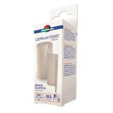 Fasa elastica cu clema Dermatess Ideal, 5 m x 10 cm, Master-Aid — preț și oferte