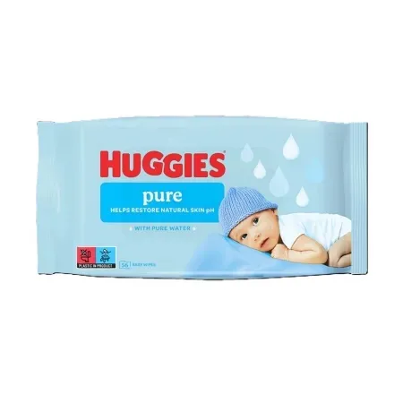 Servetele umede Huggies Pure 56 bucati — preț și oferte