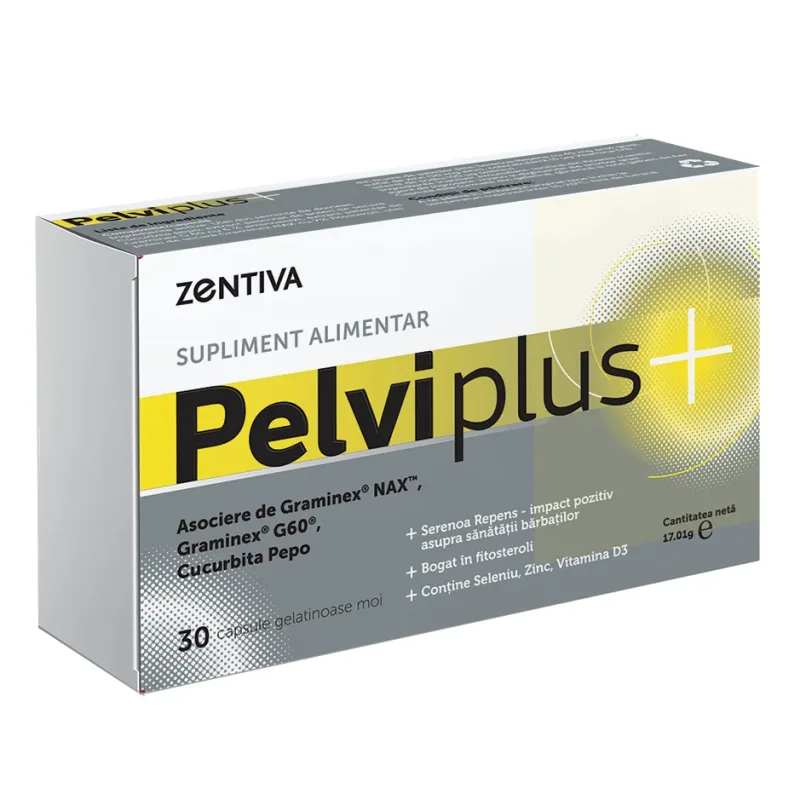 Supliment alimentar Pelviplus, 30 capsule, Zentiva — preț și oferte