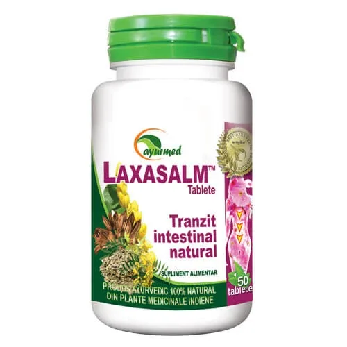 Laxasalm, 50 tablete, Ayurmed — preț și oferte