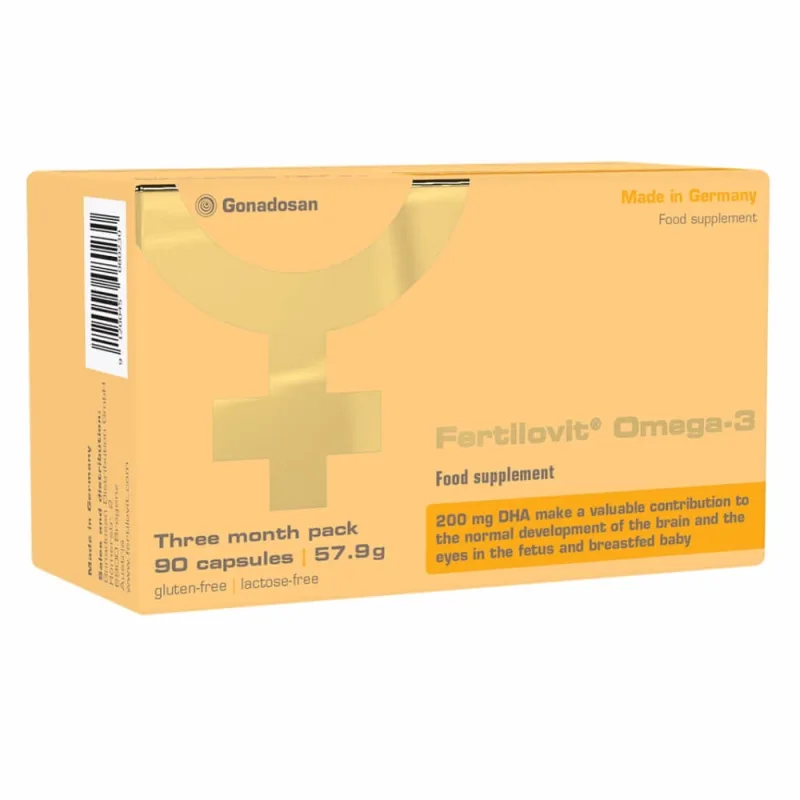 Fertilovit Omega-3, 90 capsule, Gonadosan — preț și oferte