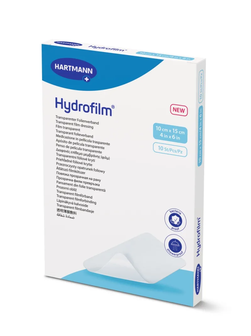 Plasture transparent Hydrofilm 10x15 cm, 10 buc – Hartmann — preț și oferte