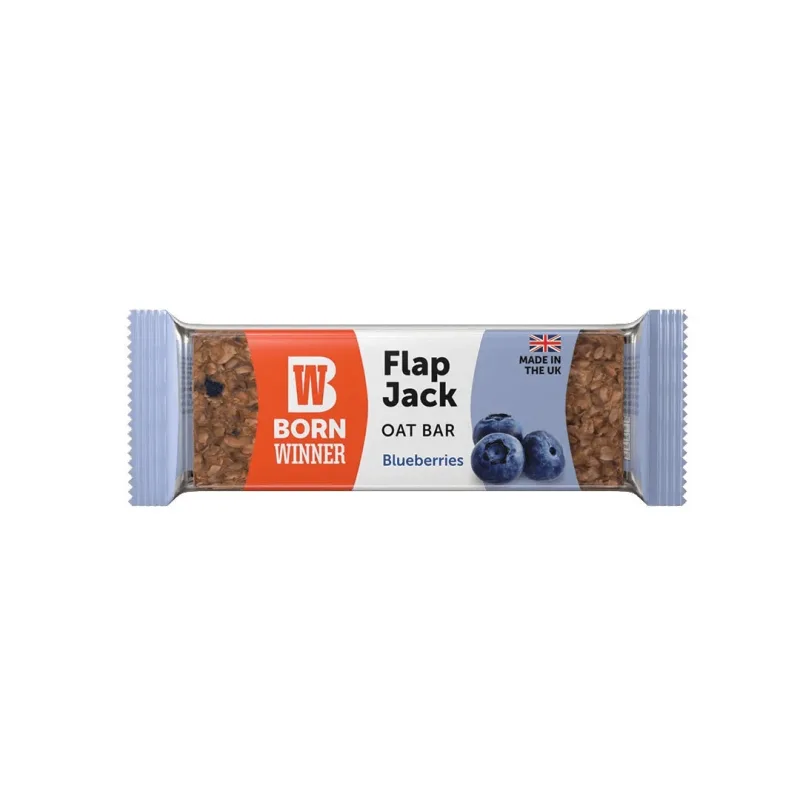 Baton de ovaz cu afine Flap Jack, 90 g, Born Winner — preț și oferte