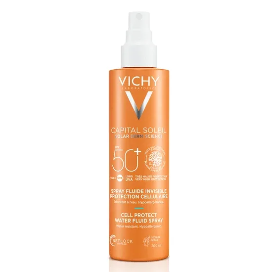 Spray protector SPF 50+ Capital Soleil, 200 ml, Vichy — preț și oferte